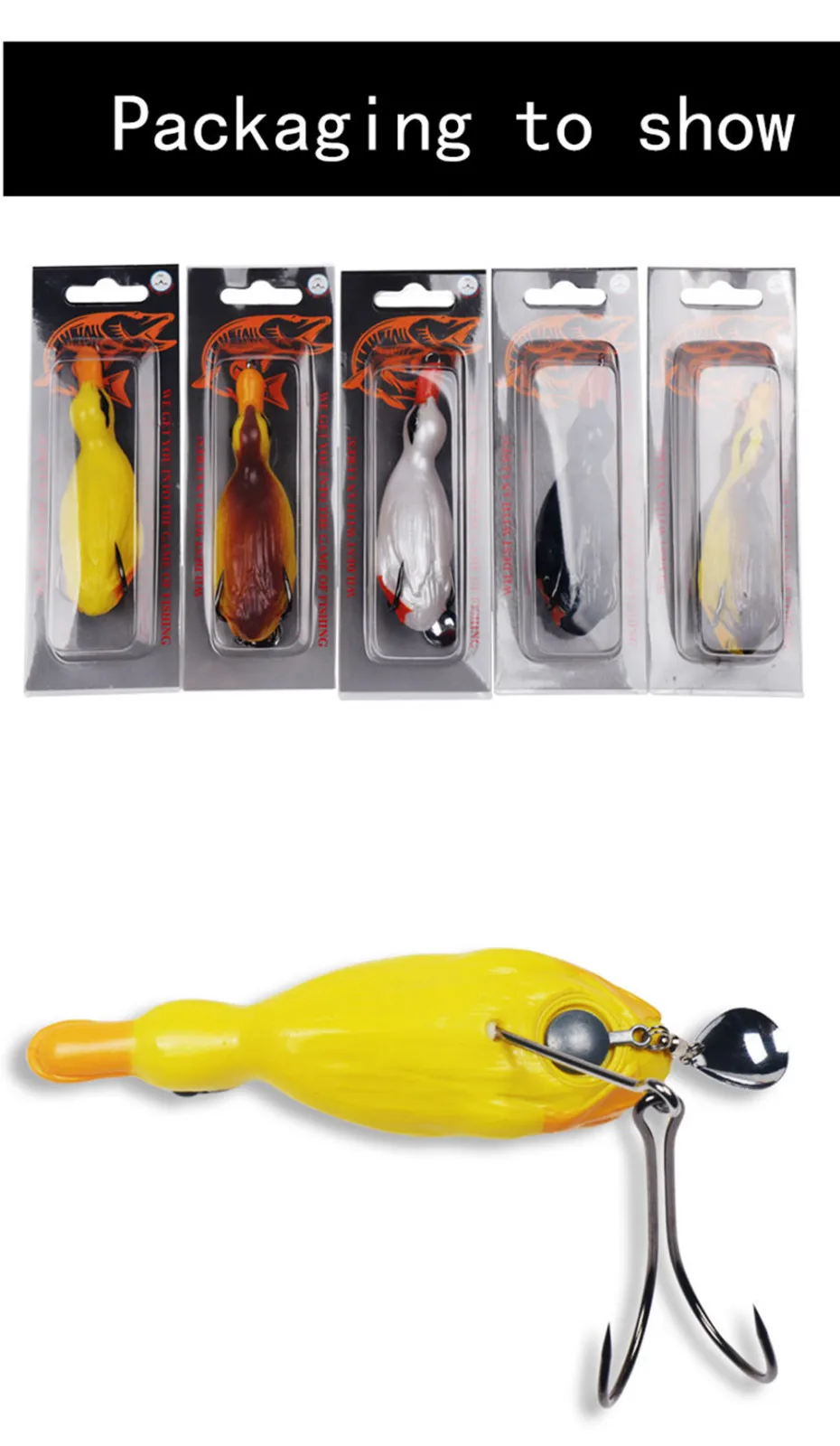 Имитация морской рыбалки приманка в виде утки свимбейт для окуня воблеры