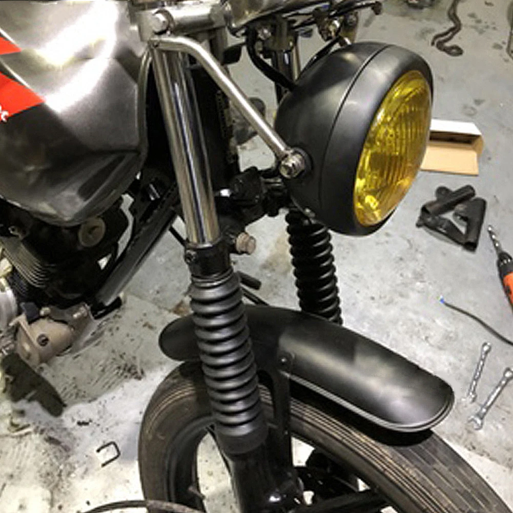 

Motorcycle Fender Retro Retrofits Motorcycle Front Fender Protector MudGuard Cover For Honda CG125 Motorcycle Accessories