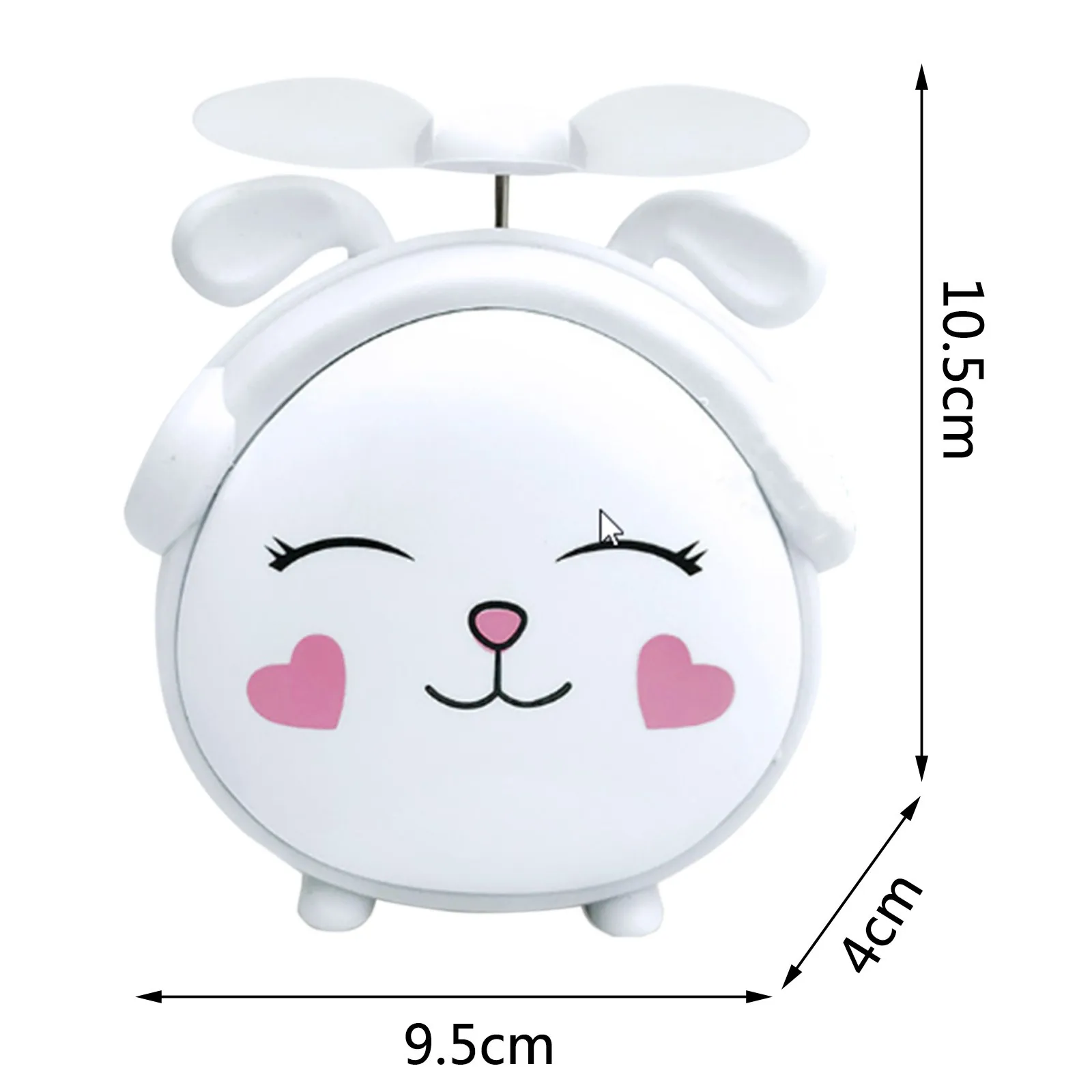 

New Cartoon Pet Fans Usb Charge Night Light Fan Student Outdoors Bring Handheld Desktop Portable Small Fan Air Cooler Ventilador