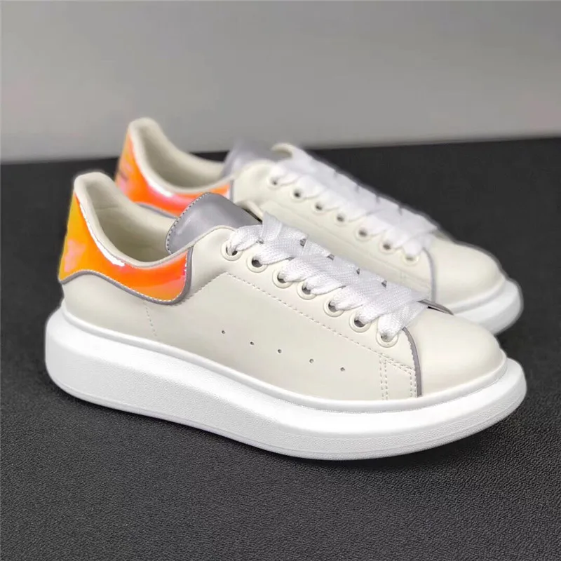 Женские и мужские кроссовки повседневные модные отраженный светильник