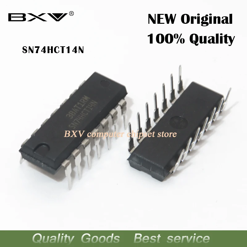 10 шт. SN74HCT14N DIP14 SN74HCT14 74HCT14 DIP-14 74HCT14N DIP новый IC
