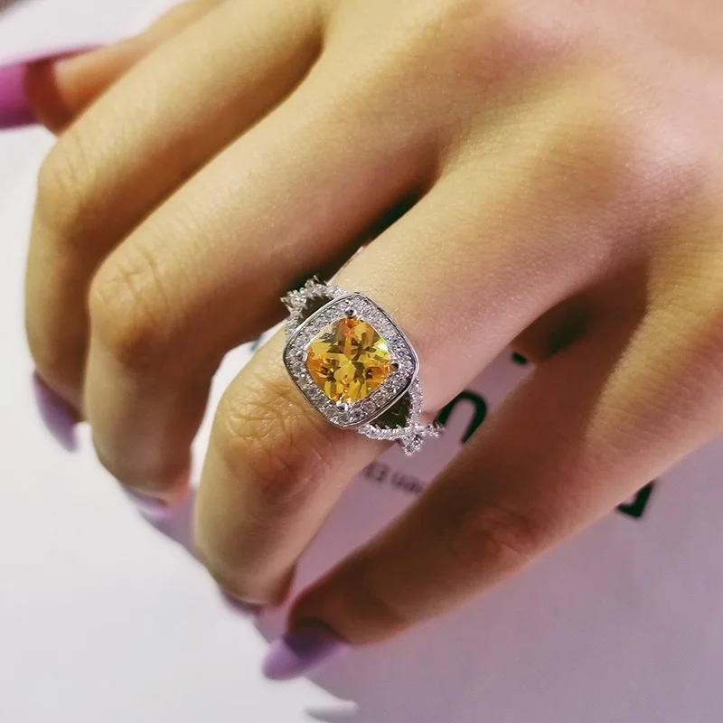 Твердые 925 стерлингового серебра винтажным витым боковые подушки вырезать ААА