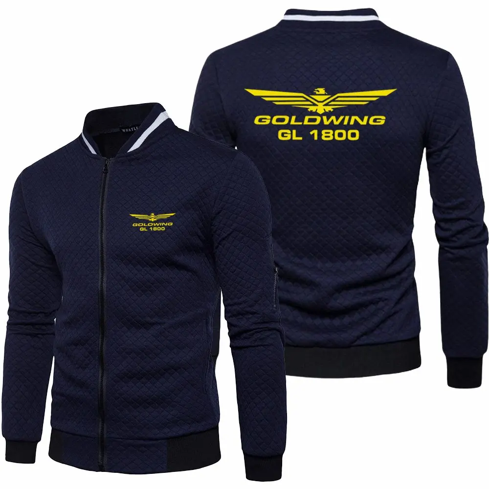 

Куртка мужская демисезонная с длинным рукавом и логотипом Goldwing GL1800