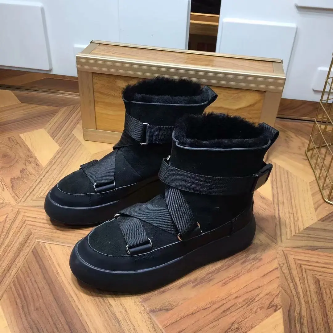 Scarpe donna/женские ботинки; женская обувь из флока; chaussures femme; Плюшевые ботинки на платформе; женские зимние ботинки без застежки; смешанные цвета