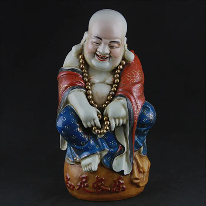 

Minguo master Zeng Longsheng оставляет следы Золотой статуэтки будды