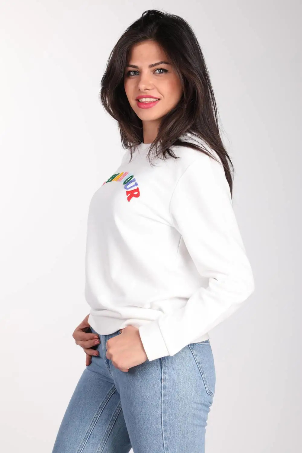 

Markapia Applique Sweatshirt