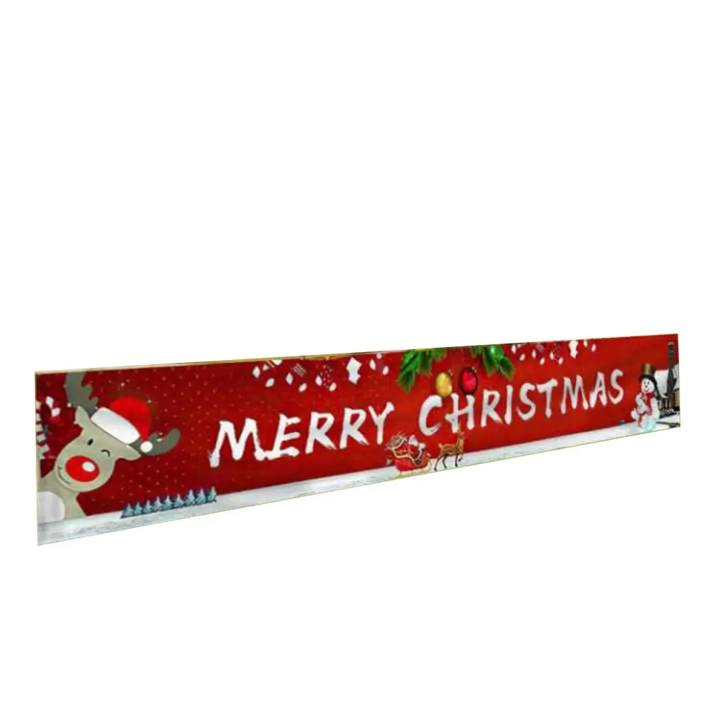 

Christmas Festive Banner Merry Christmas Banner Large Xmas Sign Huge Xmas House Home Outdoor Party Decoration