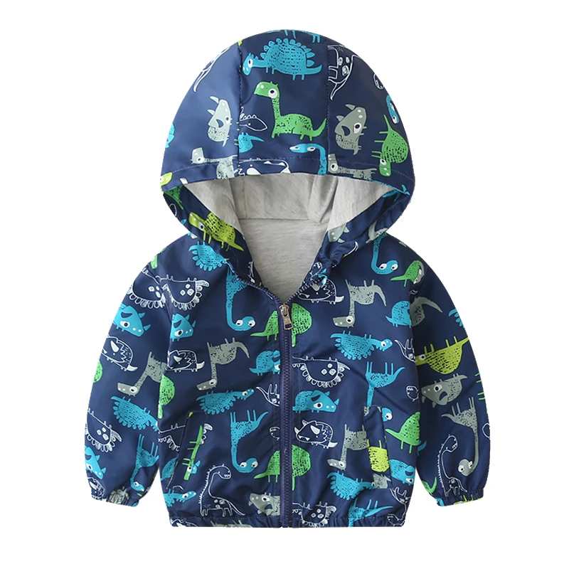 shouhui dino cotton Весна-осень топы для детей Одежда 2Y 4Y 7Y камуфляж печати Детские Куртки мальчиков повседневная динозавров стиль детские куртки детские - Цвет: shouhui dino cotton