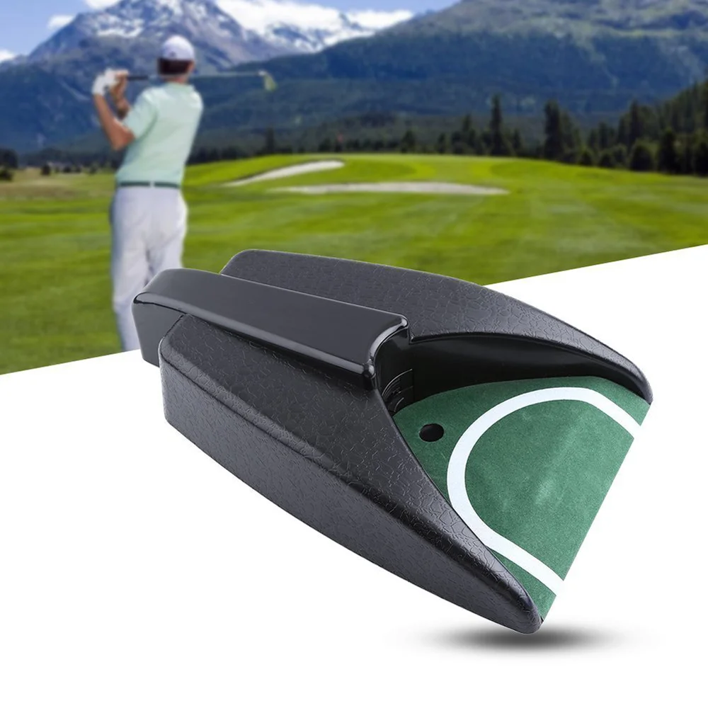 

Kick Back Automatic Return Putting Cup Device Training Aid (Black)