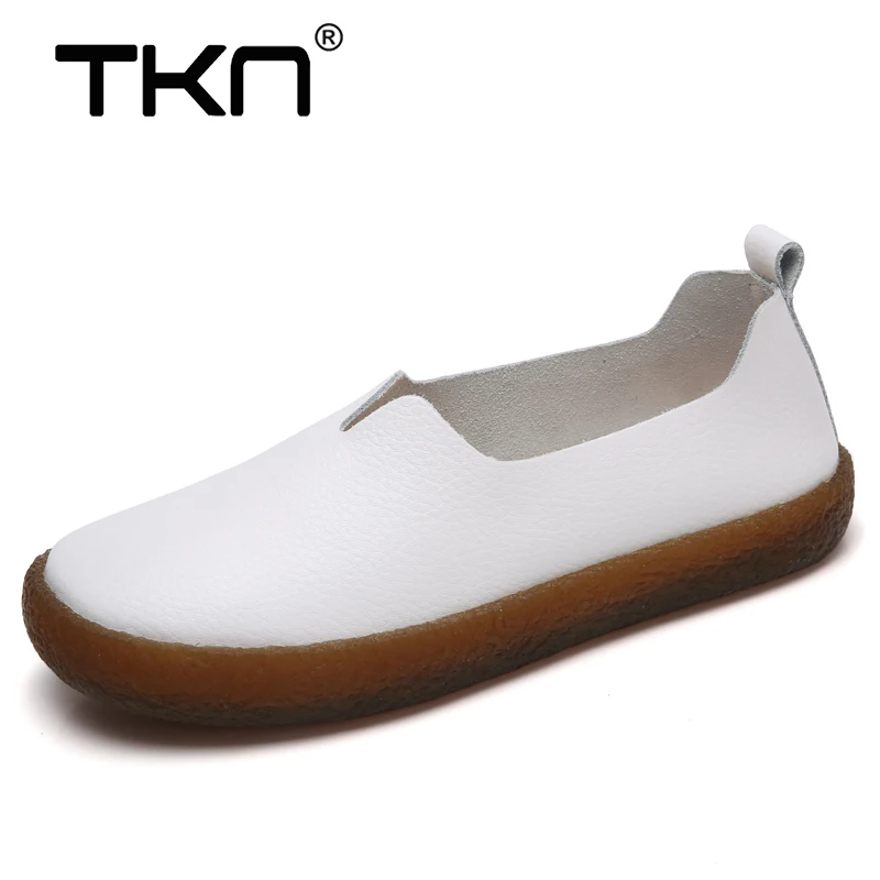 TKN/женские зимние лоферы на плоской подошве женские повседневные кроссовки из