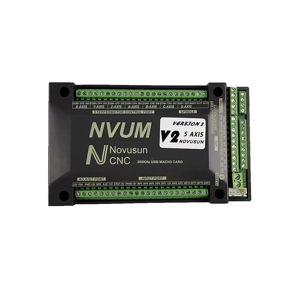 NVUM 6-axis Mach3 USB карты 200 кГц ЧПУ Маршрутизатор 3 4 6 осей управления движением филиал