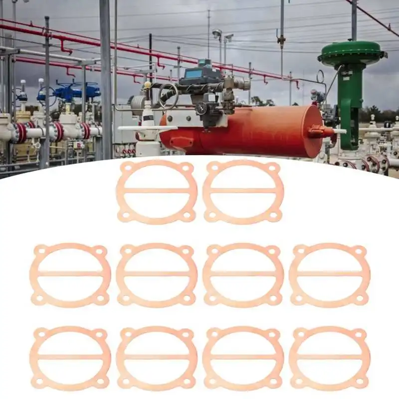 10 шт 65 мм воздушная труба уплотнитель компрессора Медь Pad металлическая пластина