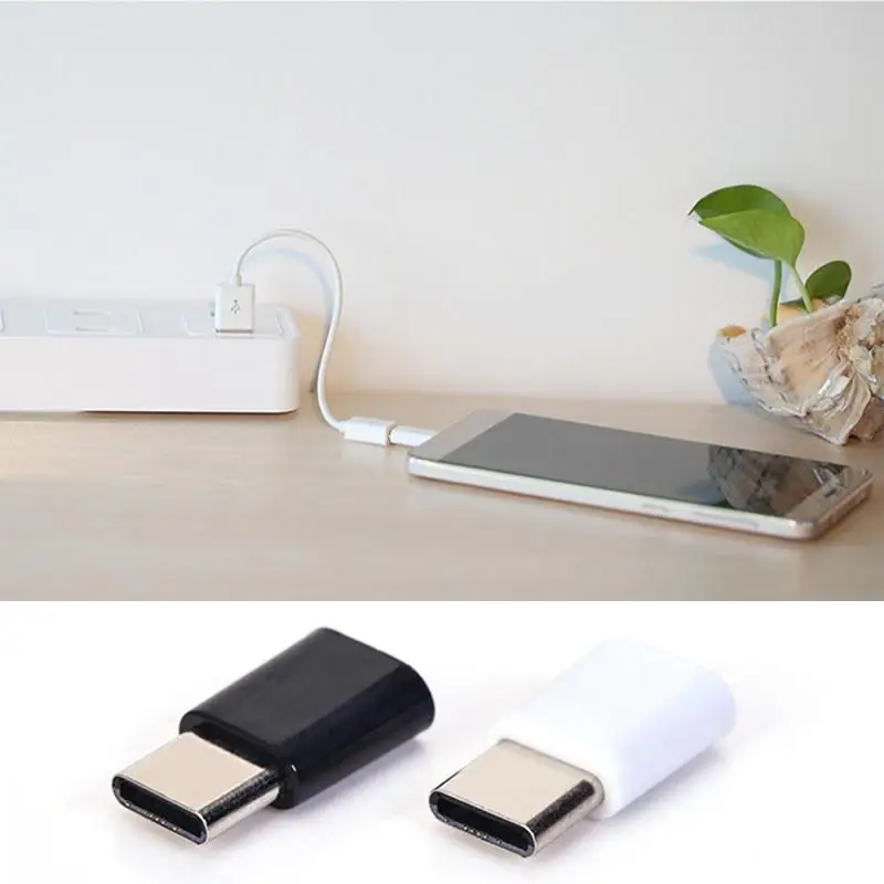 

Type-c To Micro USB Adapter Mobile Phone Adapters Converters OTG Android Type-c Interface Phone Data Line Charging Converter