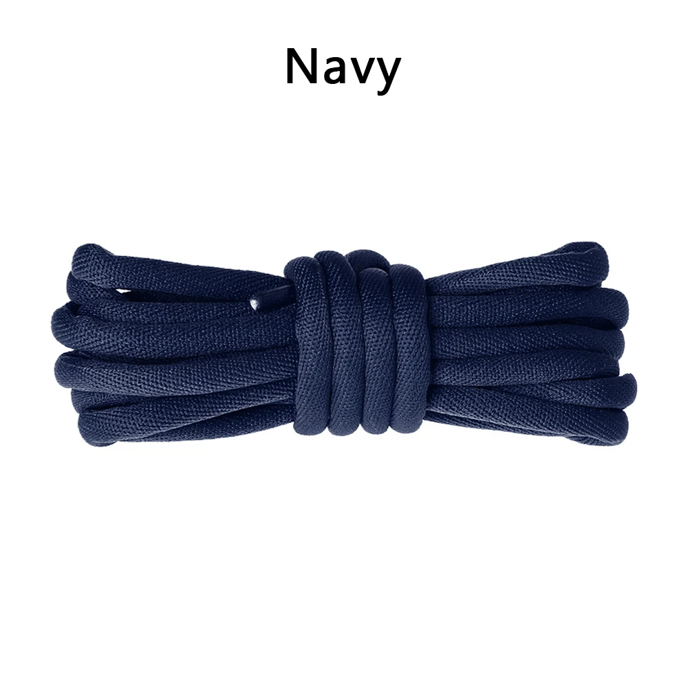 Navy 1 пара 120 см спортивная обувь шнурки для отдыха спортивные походные ботинки спортивные шнурки обувь шнурки сплошной цвет обувь аксессуары - Цвет: Navy