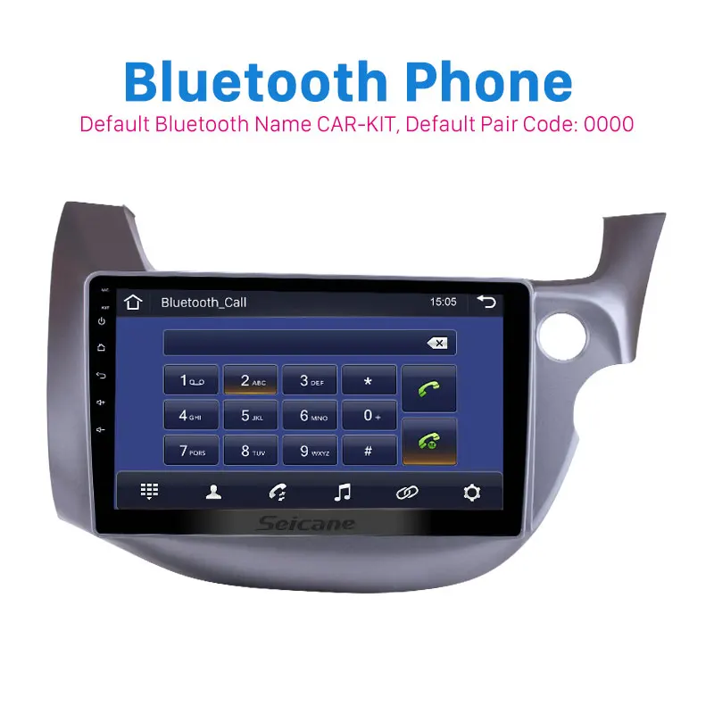 Автомагнитола Seicane 2DIN GPS навигация для HONDA FIT JAZZ 2007 2008 2209 2010 2011 2016 RHD Android 10 0 1 дюйма Wi