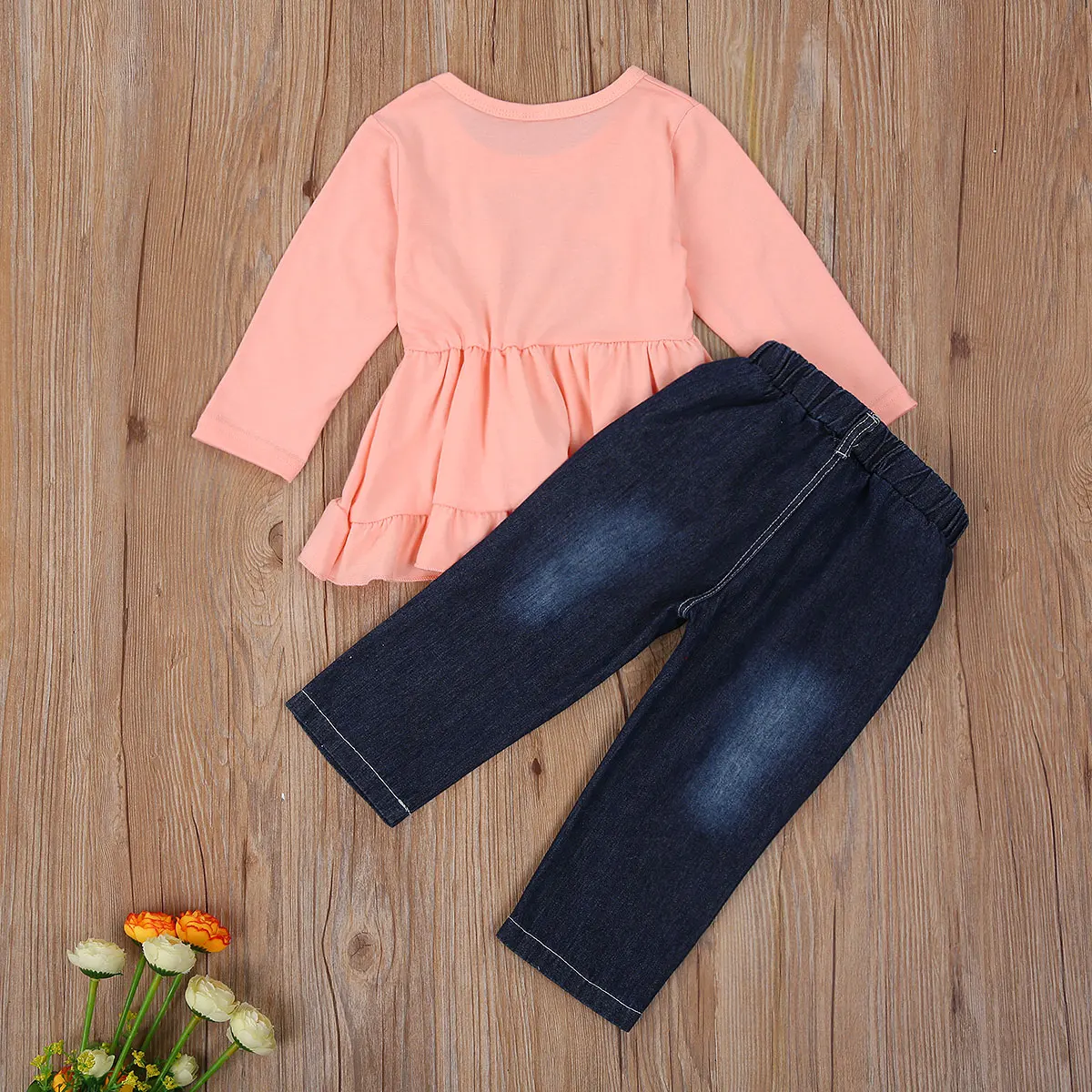 Осенняя одежда для маленьких девочек 2020 года осенняя топ с длинными рукавами и