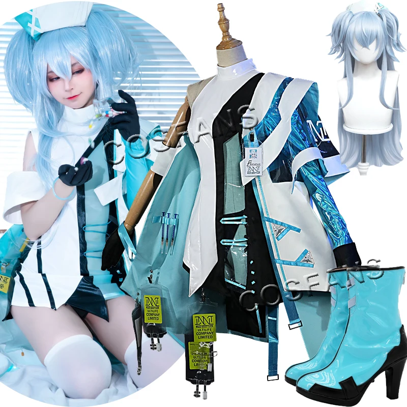 Костюм для косплея девушек пикантный костюм медсестры Хэллоуин карнавал шляпа