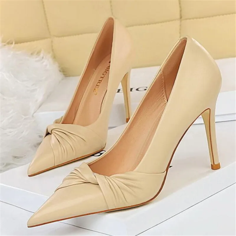 

2021 new hot sale women's shoes sexy ladies shoes pointed toe transparent luxury high quality 10CM high heels size 3-11 12 BBZAI