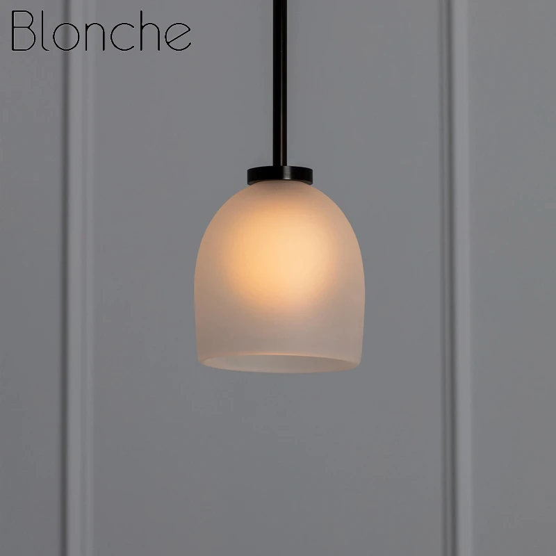 

2020 Modern Pendant Lamp Creative Glass Hanging Lights Home Living Room Bedroom Restaurant Industrial Decor Fixtures Led Lights