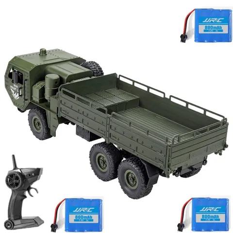 Имитация военной техники, внедорожник с дистанционным управлением, грузовик внедорожник 6x6, 2,4G, 500G, масштаб 1:16