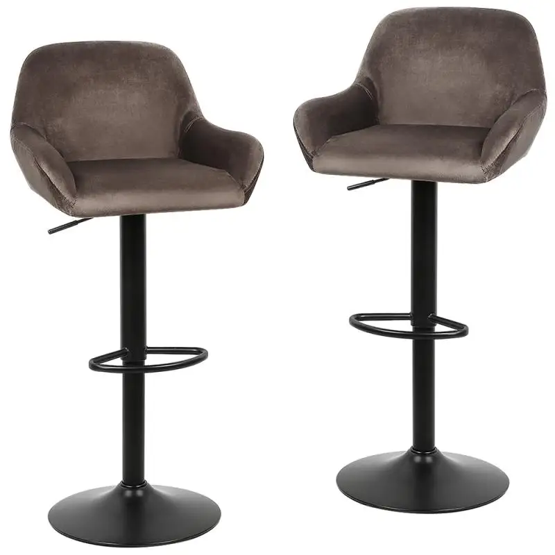 

Стильный барный стул, современный европейский и американский стиль, подъемный высокий стул, барный стул для дома, барная мебель, HWC, 2 шт.