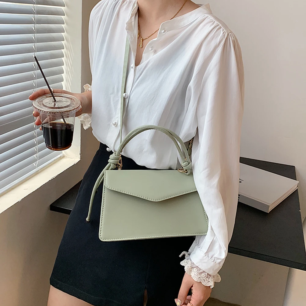 Новые модные женские маленькие сумки через плечо из искусственной кожи с