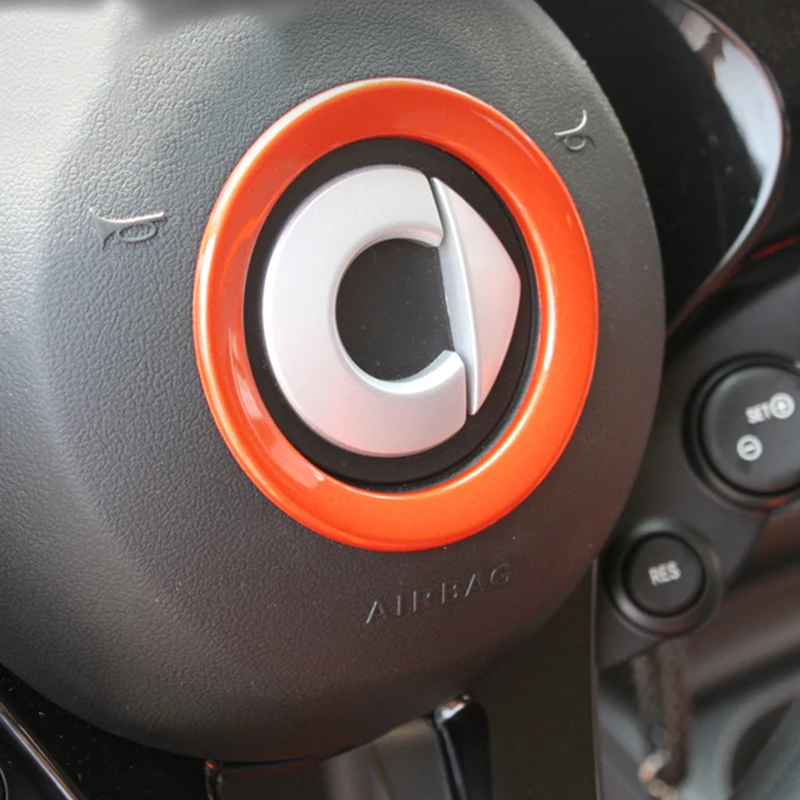 Автомобильная наклейка на руль ABS Центральная декоративная крышка литье кольцо