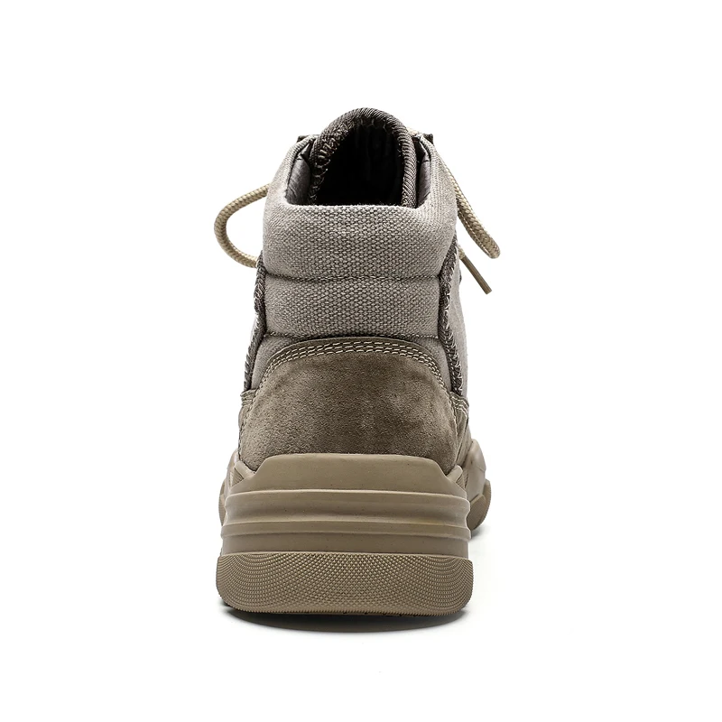 Модные кожаные ботинки мужские Ботильоны Водонепроницаемая Мужская обувь