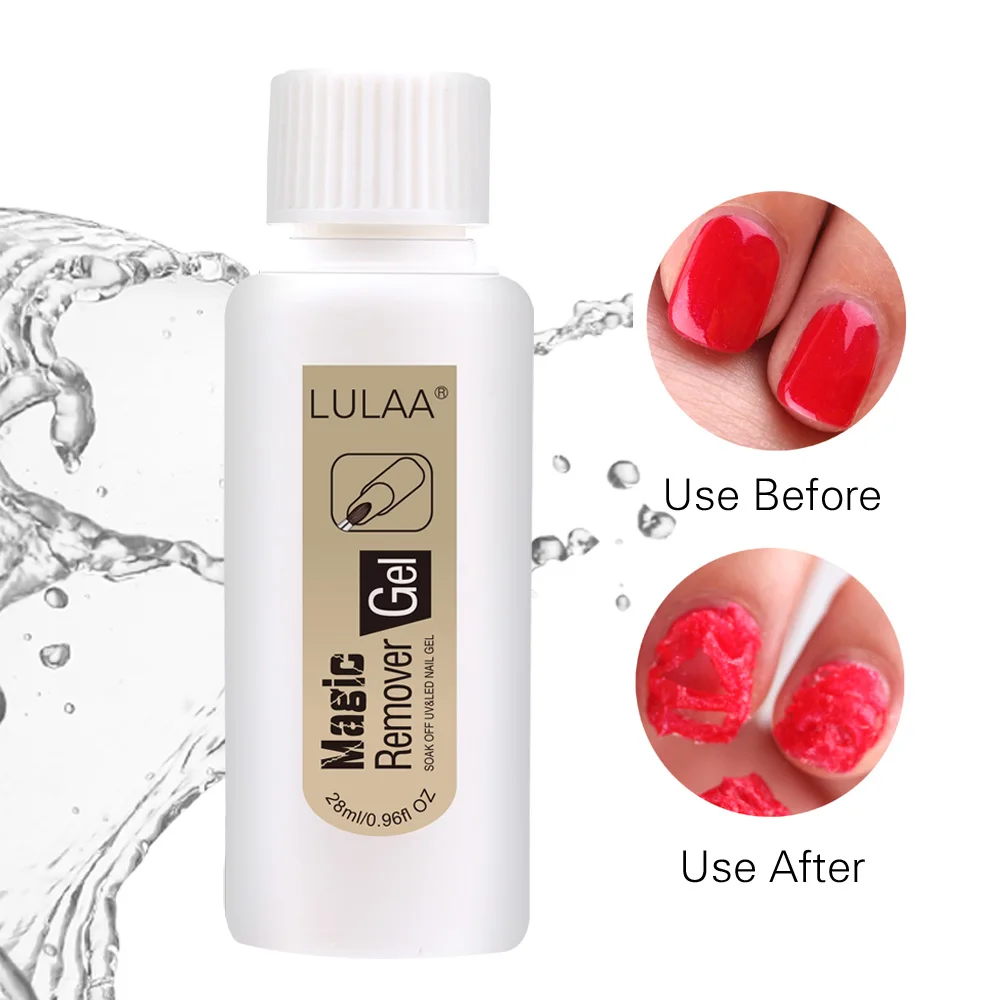Nail Polish Remover 18ML Soak Off Magic Gellak Cleaner Uv Gel Nails Wipes Quita Esmalte Dispenser | Красота и здоровье