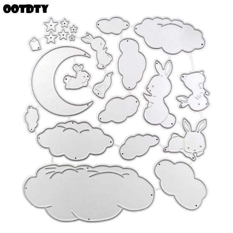 Металические режущие штампы Добрый вечер трафарет для скрапбукинга сделай сам