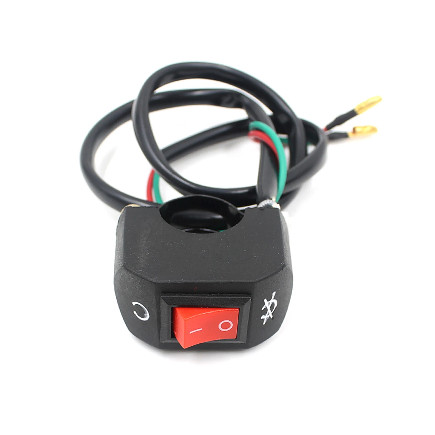 

Motorcycle Switch 22MM Waterproof Universal Black Steering Wheel Flameout Switch for Motorcycles / Scooters / Motorbike