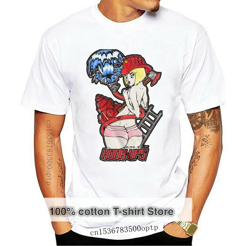 

Новинка, черные мужские футболки размера S-XXXL для девочек и пожарников