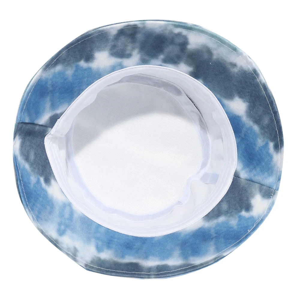 

Color Matching Tie-Dye Bucket Hat Men's Women's Summer Sun Hat Outdoor Shade Hip Hop Foldable Fisherman Hat 2021 New
