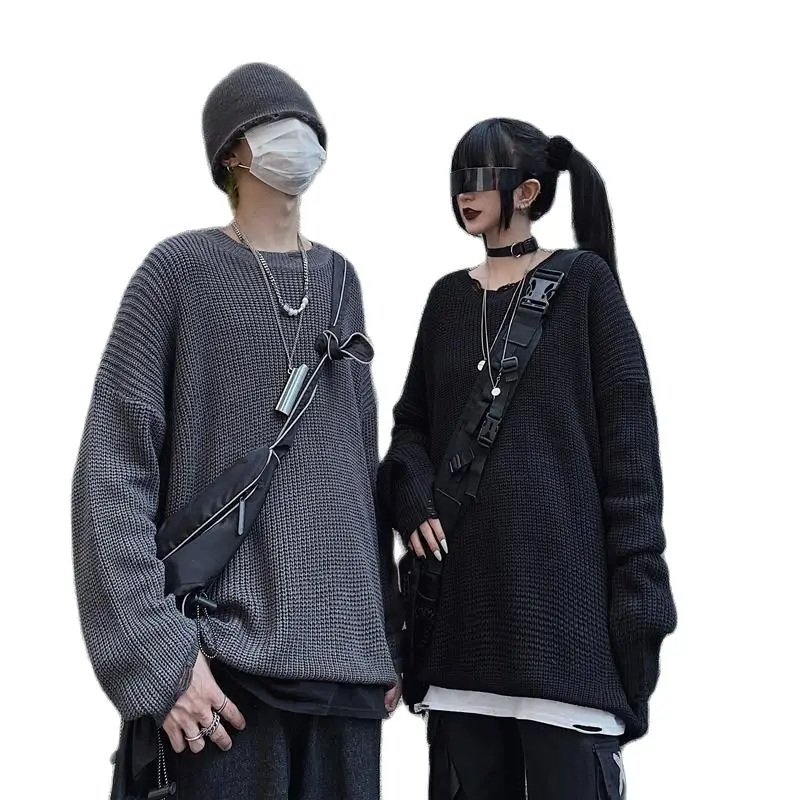 

Pull Femme 2021 Autumn Spring New Women Sweater Pullover Female Knitting Sweaters Long Sleeve Loose Knitted Thick Outerwear