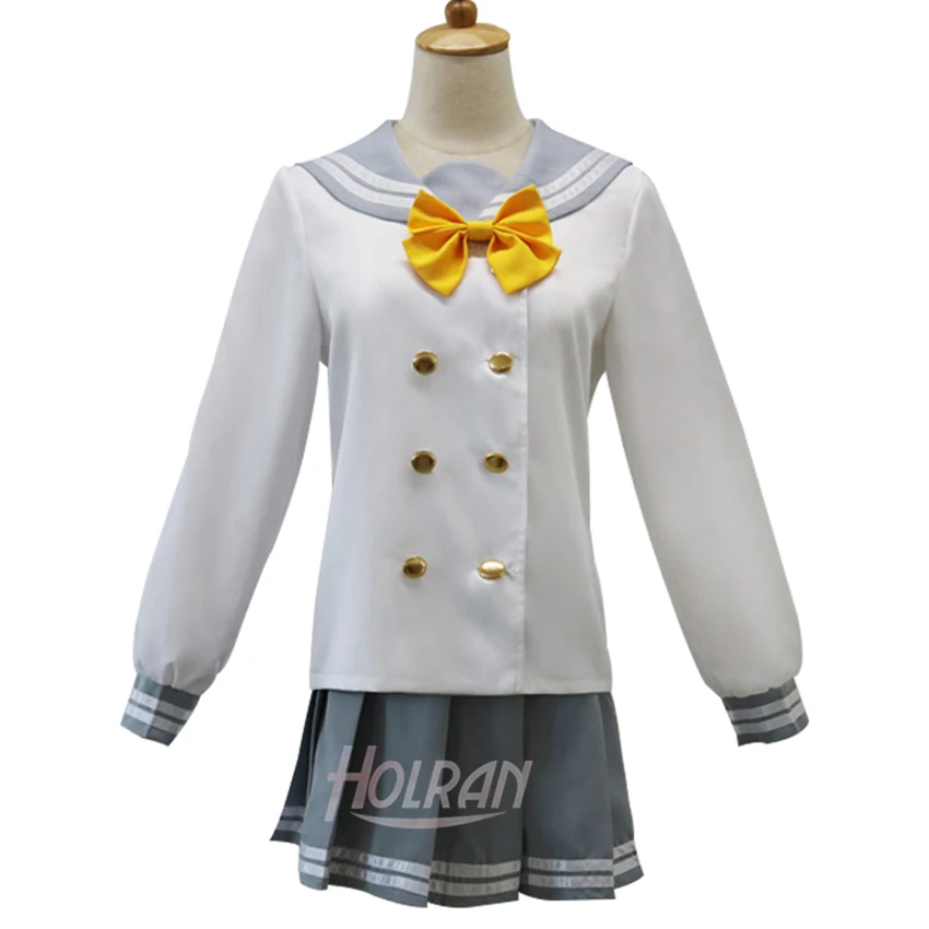 Люблю жить! Солнце! Aqours Косплей Костюм Полный персонал певица костюм матроска