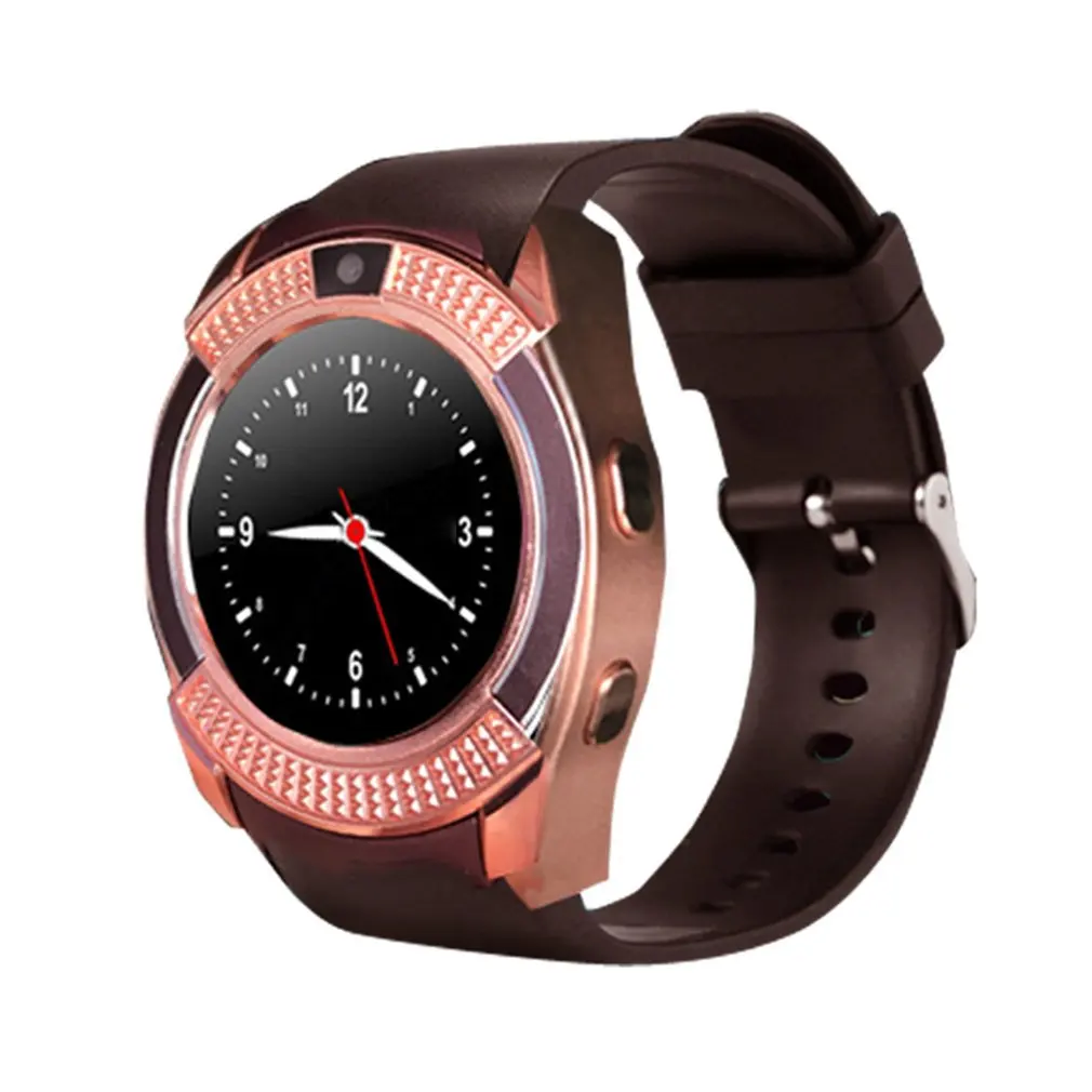 2 Водонепроницаемые Смарт-часы для мужчин с камерой Bluetooth Smartwatch Шагомер монитор сердечного ритма sim-карты наручные часы - Цвет: 2