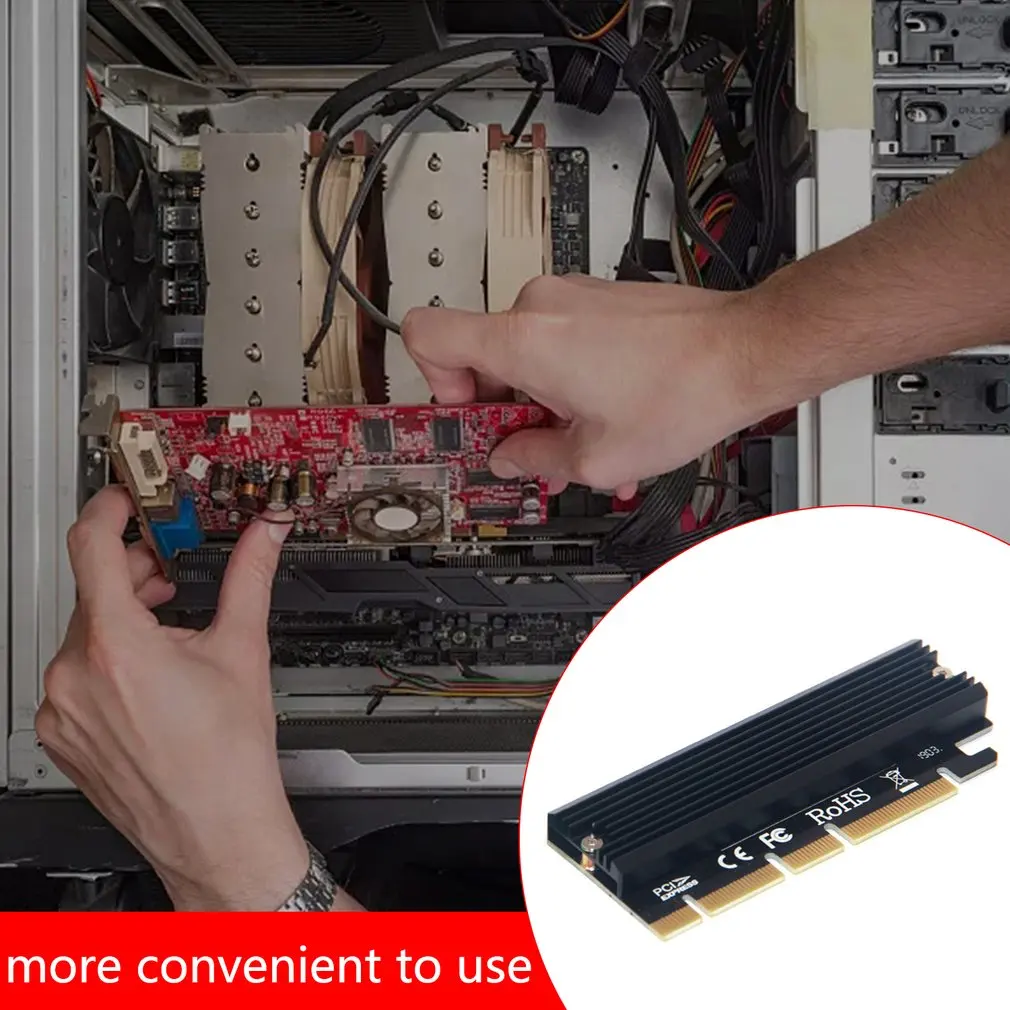 

4 Port SATA3.0 Slot Extension Card Graphics Card Adapter Card Cable Plug And Play Computer Accessories