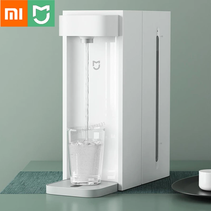 

Диспенсер для воды Xiaomi Mijia C1 3s, устройство для быстрого нагрева, 3 скорости, 2,5 л, для умного дома, офиса, настольного компьютера