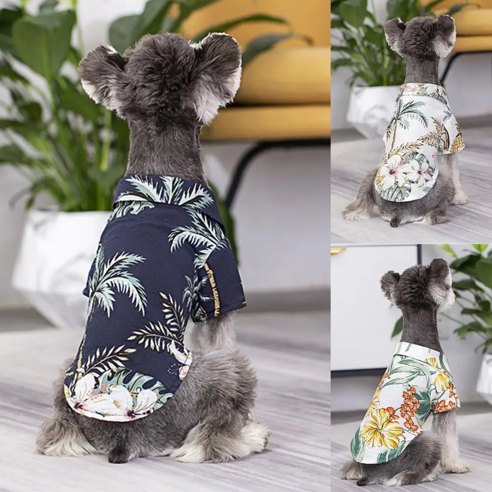 

Cosplay Skin-friendly Fashion Pet Short Sleeves Shirt Clothes for Summer