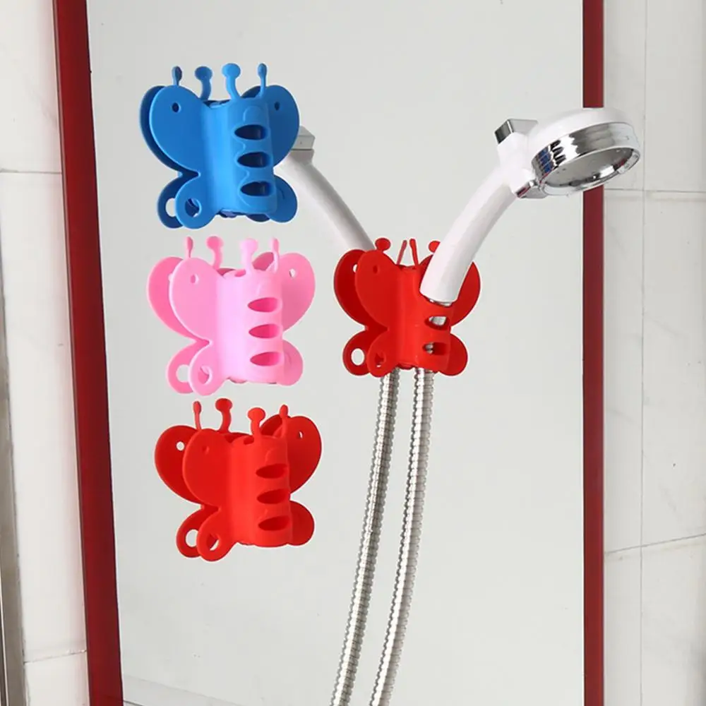 Ванная комната бабочка кронштейн сильный прикрепляемые Насадки для душа