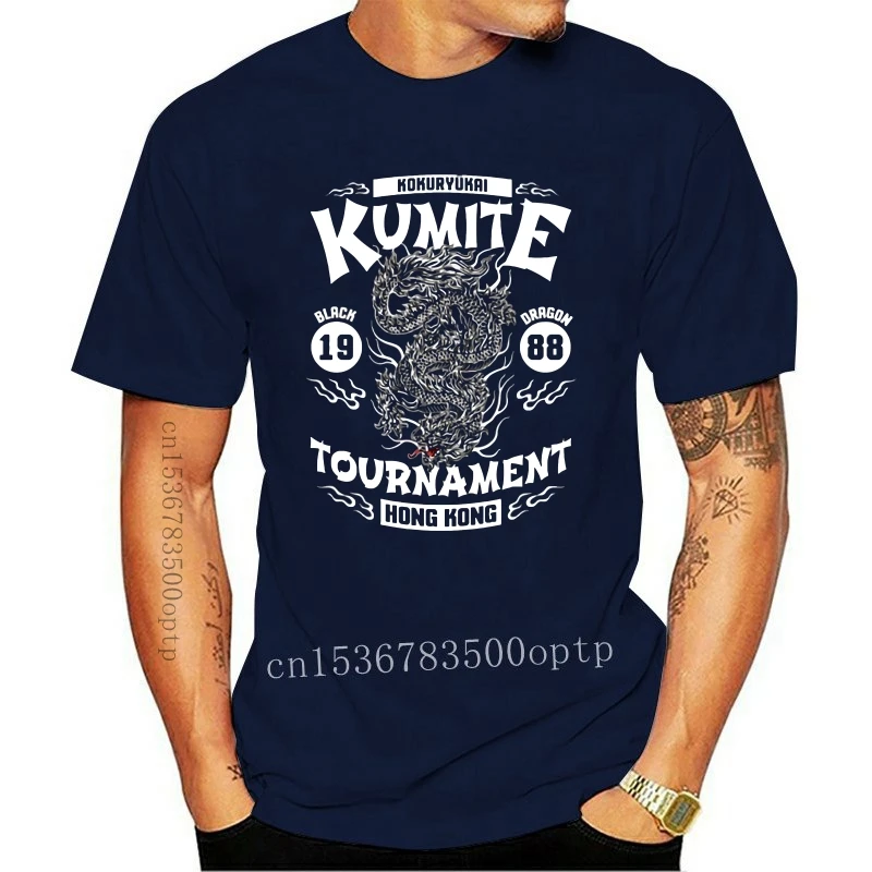 Модная популярная Стильная мужская футболка унисекс Kokuryukai Kumite 88 Van Damme для