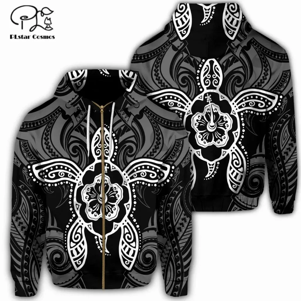 

PLstarCosmos 3DPrint Newest Tribal Hawaiian Turtle White Art Uniuqe Harajuku Streetwear Unisex Hoodie/Sweatshirt/Zip Style-3