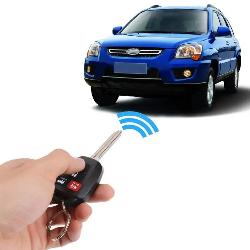 VODOOL 12V Универсальный Автомобильный Дистанционный центральный дверной замок без ключа система сигнализации для входа Центральная охранная система с пультом дистанционного управления 401/T401