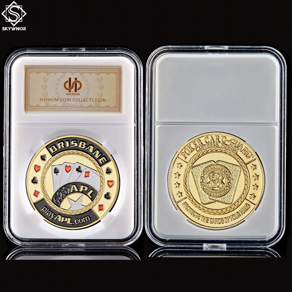 

Welcome to Las Vegas Table Game Poker Card Guard Token Brisbane Playapl Poker Coin W/ Acrylic Capsule