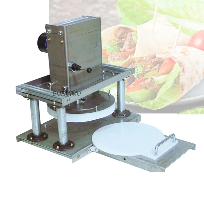 

22cm Tortilla Making Machine Pasta Press Maker Dough Press Machine Pizza Forming Machine Dough Sheeting Machine