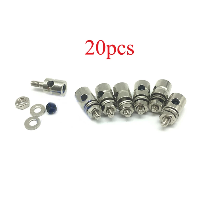 20 шт. металлическая заглушка для сервопривода длина 15 мм | Игрушки и хобби