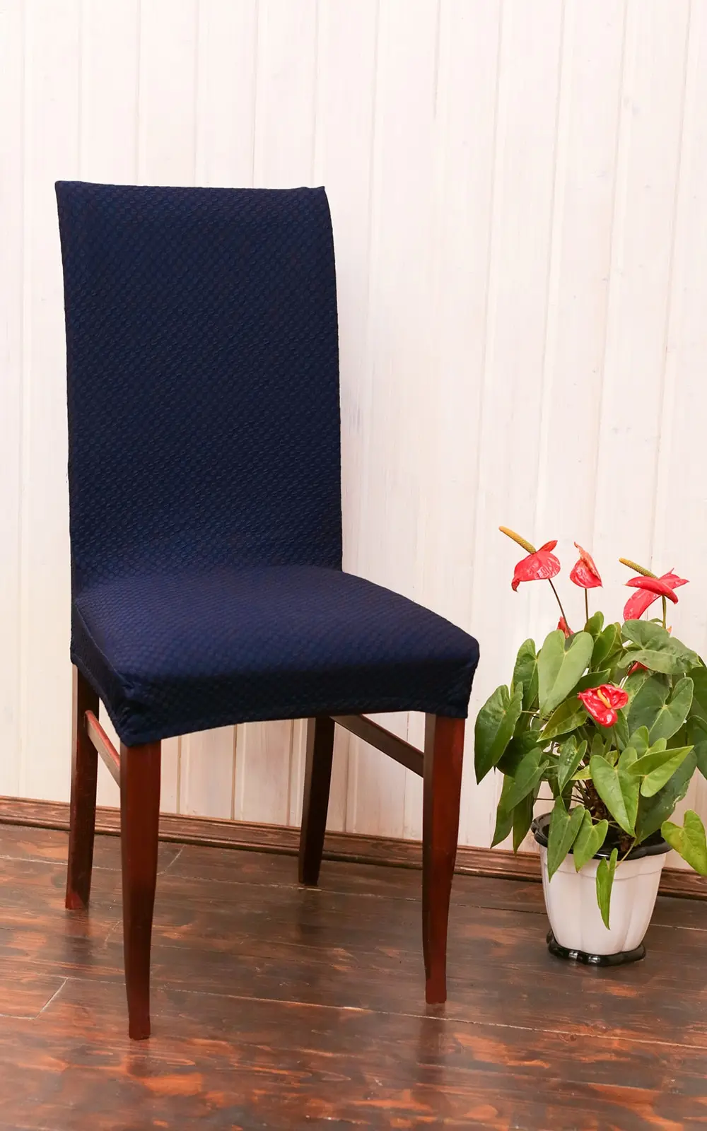 Чехол на стул / чехол для стула со спинкой чехлы стульев Коллекция &quotFukra oval&quot