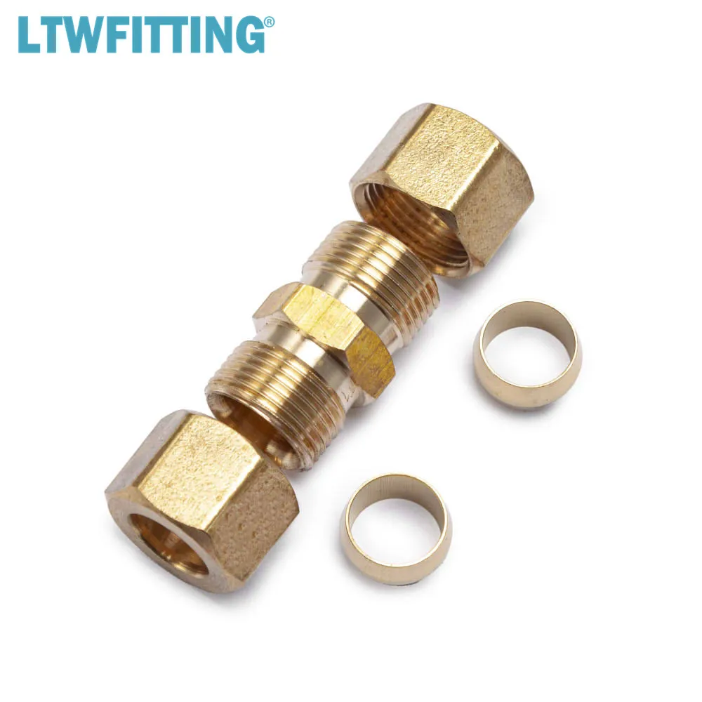 LTWFITTING 3/8 &quotOD компрессионное соединение латунный Компрессионный фитинг |
