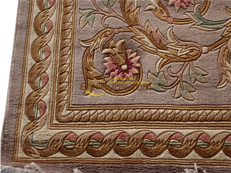 

THICK AND PLUSH SAVONNERIE EUROPEAN RUG HANDWOVEN WOOL KNITTING CARPETS ANTIQUE MANDALA AREA RUNNERCHINESE AUBUSSON RUG