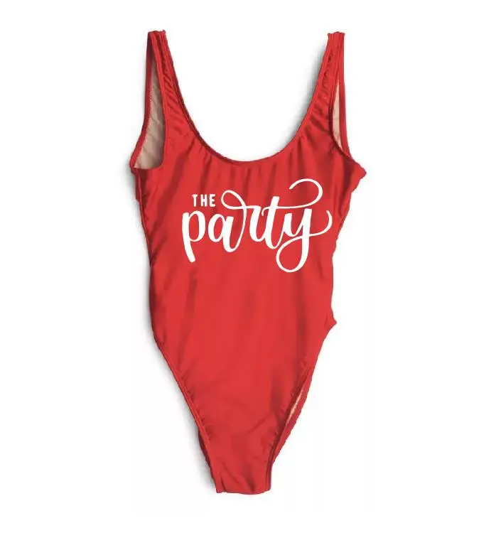 Женский слитный купальник для девичвечерние или подружки невесты|Комбинезоны| |